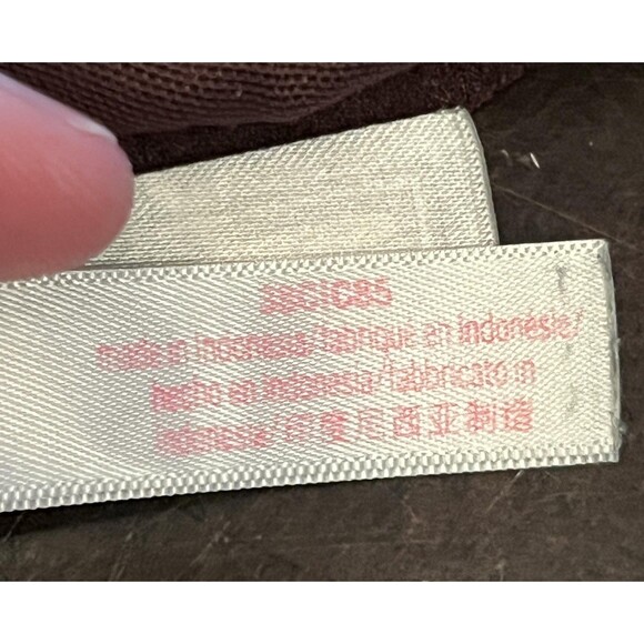 Victoria's Secret PINK Bra 38C Womens Burgundy Wear Everywhere Push Up Multiway - Picture 6 of 8